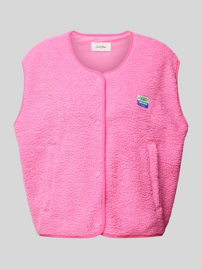 Peek & Cloppenburg American VintageWeste aus Teddyfell Modell 'HOKTOWN' in pink Sonderangebot