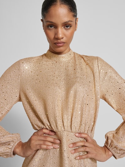 Peek & Cloppenburg Jake*s CollectionKnielanges Kleid mit Pailletten in gold Rabatt