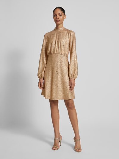 Peek & Cloppenburg Jake*s CollectionKnielanges Kleid mit Pailletten in gold Rabatt