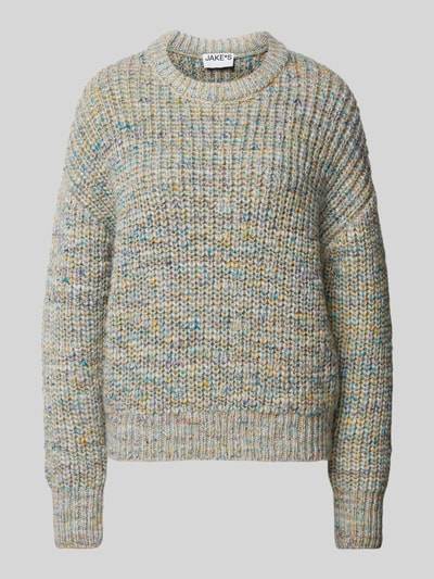 Peek & Cloppenburg Jake*s CasualStrickpullover mit überschnittenen Schultern in bleu Versandkostenfrei