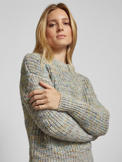 Peek & Cloppenburg Jake*s CasualStrickpullover mit überschnittenen Schultern in bleu Versandkostenfrei