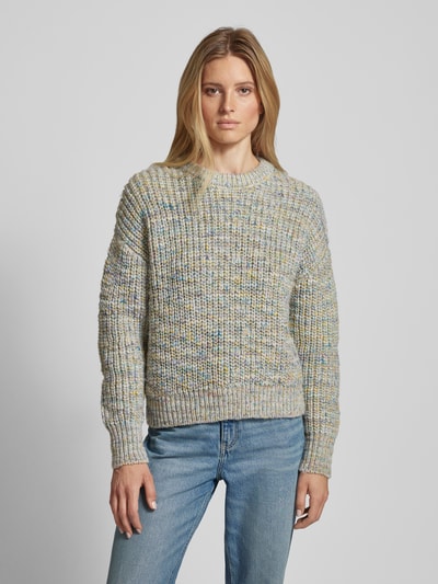 Peek & Cloppenburg Jake*s CasualStrickpullover mit überschnittenen Schultern in bleu Versandkostenfrei