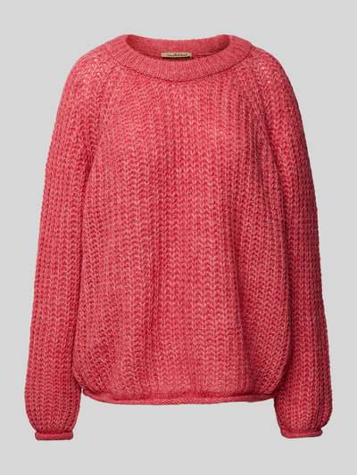 Peek & Cloppenburg Smith and SoulStrickpullover mit gerippten Abschlüssen in pink Flash Sale