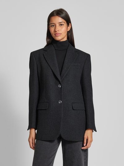 Peek & Cloppenburg Jake*s CasualBlazer mit Reverskragen in dunkelgrau melange Preisnachlass