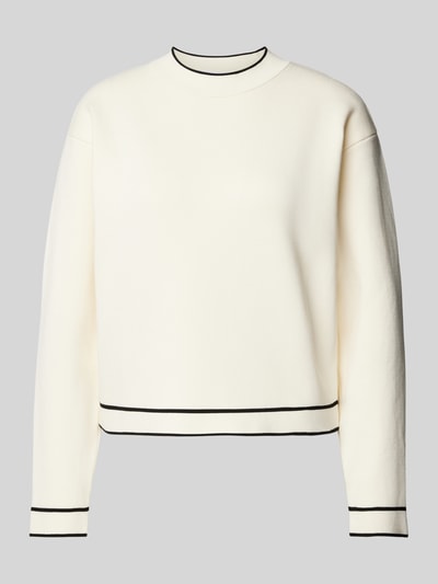 Peek & Cloppenburg MangoPullover mit Rundhalsausschnitt Modell 'COMO' in offwhite Black Friday