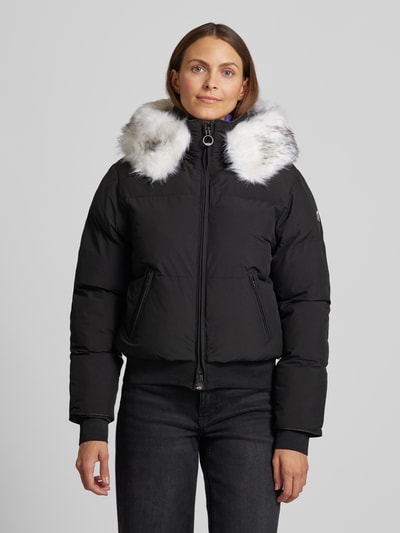 Peek & Cloppenburg WellensteynFunktionsjacke mit Zweiwege-Reißverschluss Modell 'HONEY 565' in black Neueste Mode