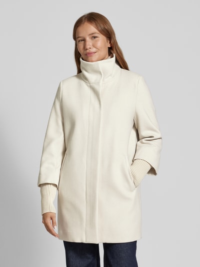 Peek & Cloppenburg Christian Berg Woman SelectionMantel mit Stehkragen in offwhite Blitzangebot
