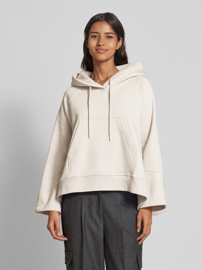 Peek & Cloppenburg Smith and SoulOversized Hoodie mit Kimonoärmeln Modell 'CAPE' in offwhite Räumungsverkauf