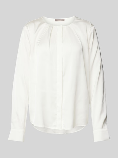 Peek & Cloppenburg Christian Berg Woman SelectionRegular Fit Bluse mit verdeckter Knopfleiste in ecru Letzte 3 Tage