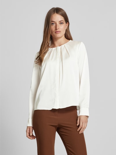 Peek & Cloppenburg Christian Berg Woman SelectionRegular Fit Bluse mit verdeckter Knopfleiste in ecru Letzte 3 Tage