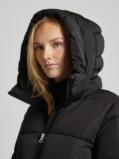 Peek & Cloppenburg MangoSteppmantel mit Zweiwege-Reißverschluss Modell 'TOKYO' in black Zeitbegrenzte Promotion