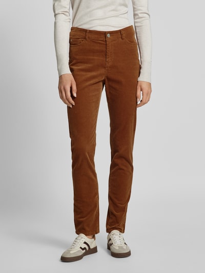 Peek & Cloppenburg Christian Berg WomanRegular Fit Cordhose im 5-Pocket-Design in cognac Bis zu 60% Rabatt