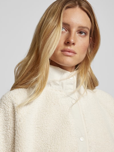 Peek & Cloppenburg Jake*s CasualSweatjacke mit Teddyfell in ecru Bis zu 65% Rabatt