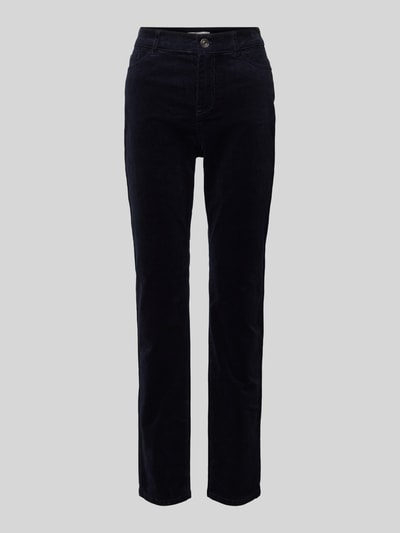 Peek & Cloppenburg Christian Berg WomanRegular Fit Cordhose im 5-Pocket-Design in dunkelblau Vierteljährliche Förderung