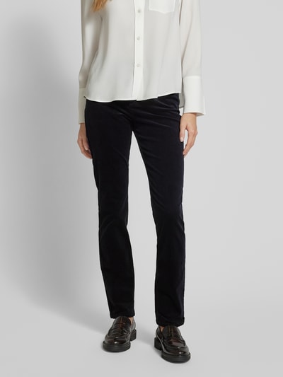 Peek & Cloppenburg Christian Berg WomanRegular Fit Cordhose im 5-Pocket-Design in dunkelblau Vierteljährliche Förderung