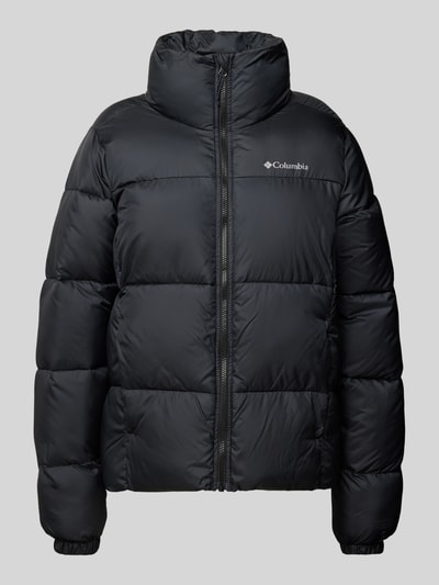 Peek & Cloppenburg COLUMBIASteppjacke mit Label-Print Modell Puffect in black Bis zu 55% Rabatt