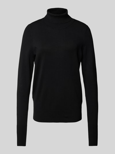 Peek & Cloppenburg Christian Berg WomanStrickpullover mit gerippten Abschlüssen in black 50% Rabatt mit kostenlosem Versand