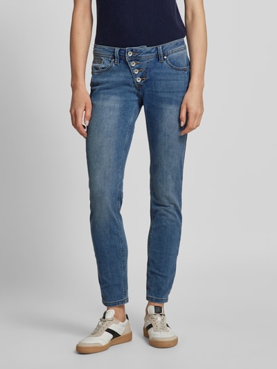 Peek & Cloppenburg Buena VistaSlim Fit Jeans mit 5-Pocket-Design Modell 'Malibu' in blau Clearance-Verkauf