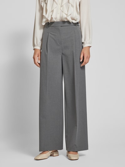Peek & Cloppenburg Jake*s CollectionStoffhose mit Bundfalten in silber melange 50% Rabatt für begrenzte Zeit
