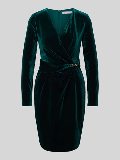 Peek & Cloppenburg Christian Berg CocktailCocktailkleid in Wickel-Optik in dunkelgruen Online
