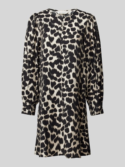 Peek & Cloppenburg MSCH CopenhagenKnielanges Kleid mit Rundhalsausschnitt in beige Outlet