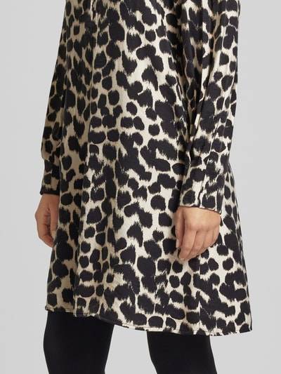 Peek & Cloppenburg MSCH CopenhagenKnielanges Kleid mit Rundhalsausschnitt in beige Outlet