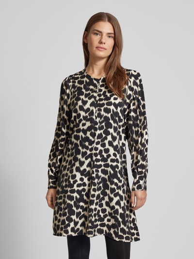Peek & Cloppenburg MSCH CopenhagenKnielanges Kleid mit Rundhalsausschnitt in beige Outlet
