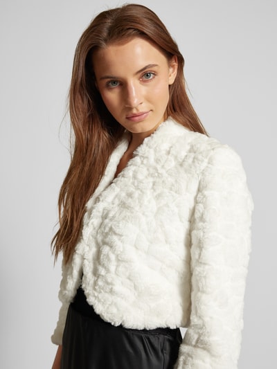 Peek & Cloppenburg Christian Berg CocktailJacke mit Stehkragen in ecru Auslauf