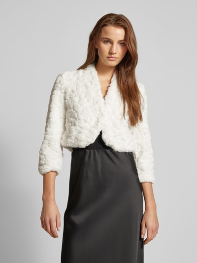 Peek & Cloppenburg Christian Berg CocktailJacke mit Stehkragen in ecru Auslauf