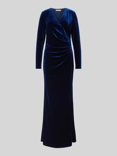 Peek & Cloppenburg Christian Berg CocktailAbendkleid in Wickel-Optik in marine Angebote