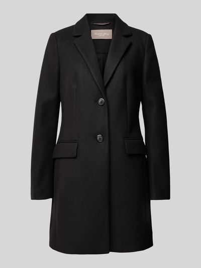 Peek & Cloppenburg Christian Berg Woman SelectionMantel mit Reverskragen in black Fabrikverkauf