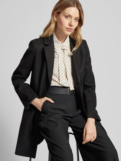 Peek & Cloppenburg Christian Berg Woman SelectionMantel mit Reverskragen in black Fabrikverkauf