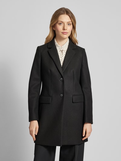 Peek & Cloppenburg Christian Berg Woman SelectionMantel mit Reverskragen in black Fabrikverkauf