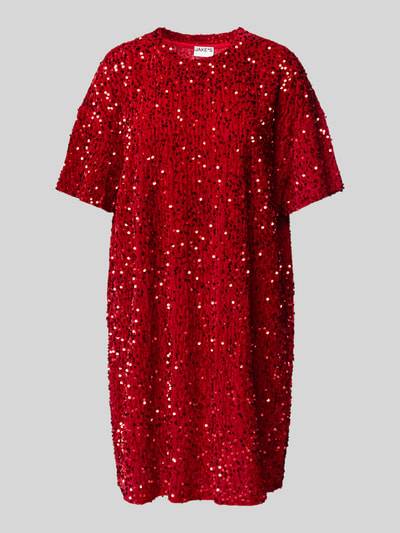 Peek & Cloppenburg Jake*s CasualKnielanges Kleid mit Pailletten in kirsche Fabrikpreis