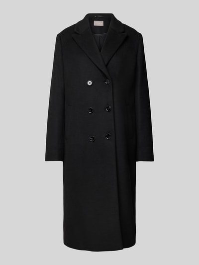 Peek & Cloppenburg Christian Berg Woman SelectionMantel mit Reverskragen in black Großer Ausverkauf