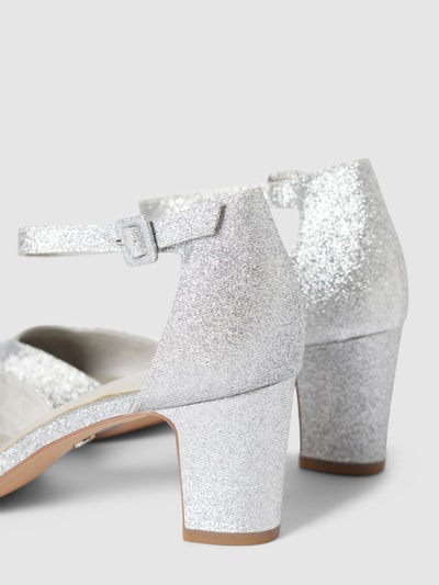 Peek & Cloppenburg TamarisPumps im schimmernden Design in silber Exklusivangebot