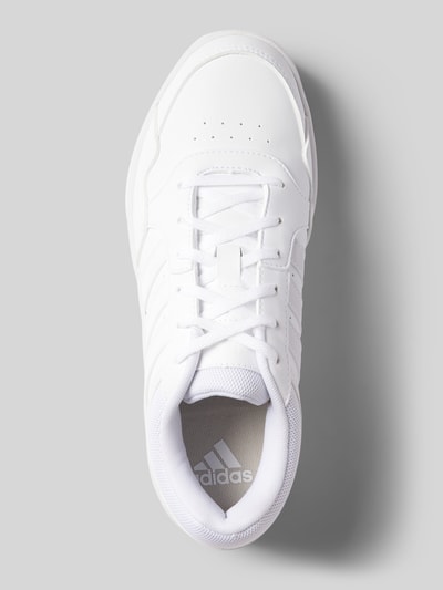 Peek & Cloppenburg ADIDAS SPORTSWEARSneaker im unifarbenen Design Modell 'HOOPS 3.0' in weiss Weihnachtsangebot