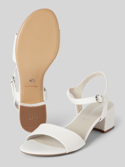 Peek & Cloppenburg TamarisSandalette mit Fesselriemen in weiss Jubiläumsangebot
