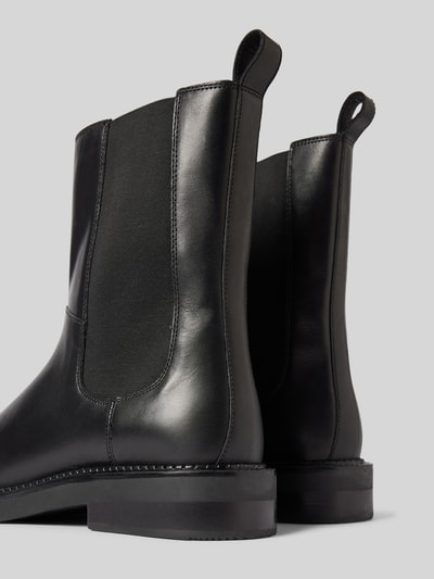 Peek & Cloppenburg GeoxStiefeletten aus Leder-Textil-Mix in black Lagerräumung