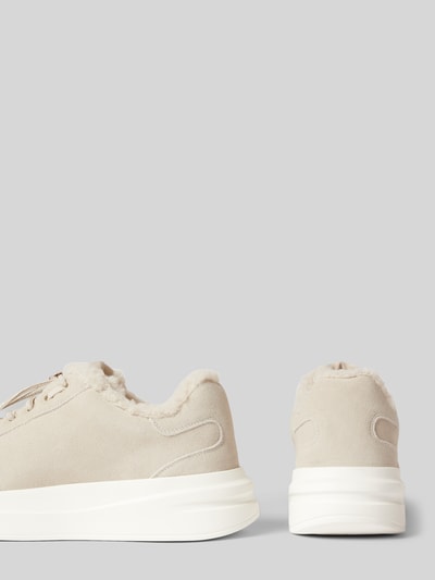 Peek & Cloppenburg GuessChunky Sneaker mit Label-Details Modell 'ELBINA' in beige Online Outlet