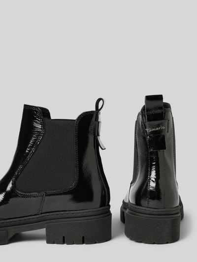 Peek & Cloppenburg TamarisChelsea Boots mit elastischem Einsatz in black Blitzangebot