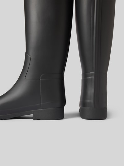 Peek & Cloppenburg HunterGummistiefel mit Label-Badge in black Große Rabatte