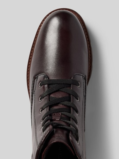 Peek & Cloppenburg TamarisLederboots mit Zugschlaufe in dunkelrot Wochenangebot