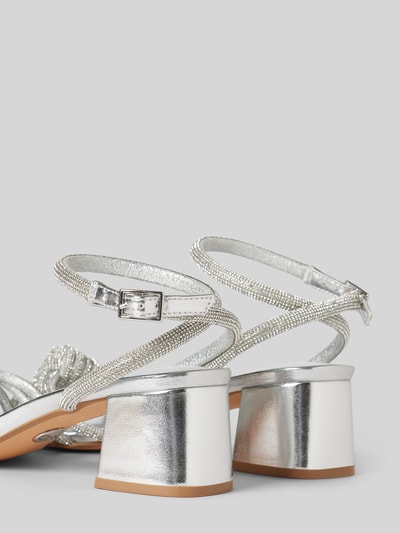 Peek & Cloppenburg BuffaloSandalette mit Ziersteinbesatz in silber Letzte 2 Tage