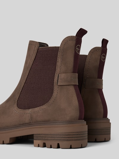 Peek & Cloppenburg TamarisChelsea Boots mit Zugschlaufe in mittelbraun mel Letzter Tag