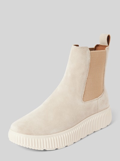 Peek & Cloppenburg GeoxChelsea Boots mit elastischen Einsätzen Modell 'GRAISY' in ecru