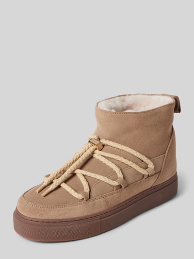 Peek & Cloppenburg INUIKIIStiefel mit Label-Schriftzug in beige Bis zu 65% Rabatt