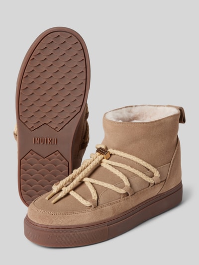 Peek & Cloppenburg INUIKIIStiefel mit Label-Schriftzug in beige Bis zu 65% Rabatt