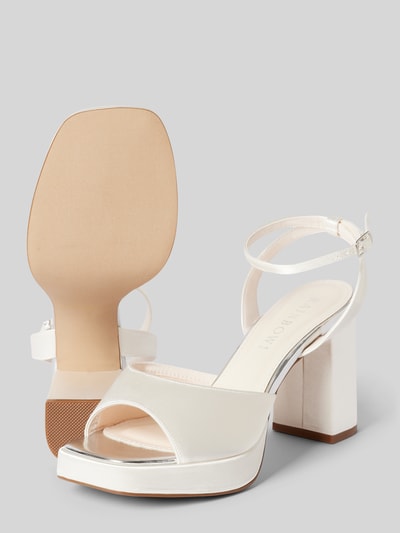 Peek & Cloppenburg Rainbow ClubSandalette mit Blockabsatz Modell 'Caitlin' in offwhite Bis zu 55% Rabatt