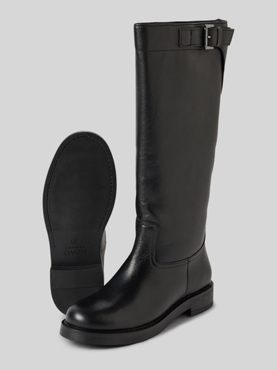 Peek & Cloppenburg Newd TamarisStiefel aus Leder mit Schnallen-Applikation in black Discount Store für neue Produkte